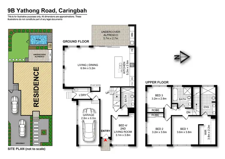 Floorplan of Homely house listing, 9b Yathong Road, Caringbah NSW 2229