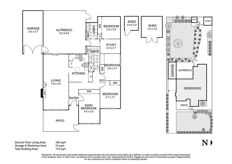 Floorplan of Homely house listing, 40 Glenair Street, Templestowe Lower VIC 3107