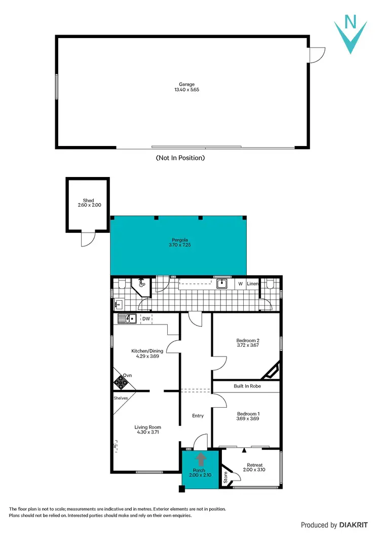 Floorplan of Homely house listing, 5 Moore Street, Somerton Park SA 5044
