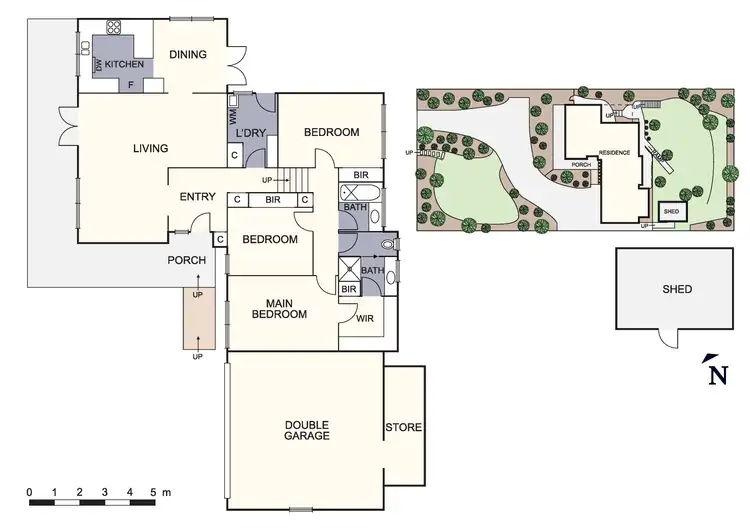 Floorplan of Homely house listing, 26 Landscape Drive, Boronia VIC 3155