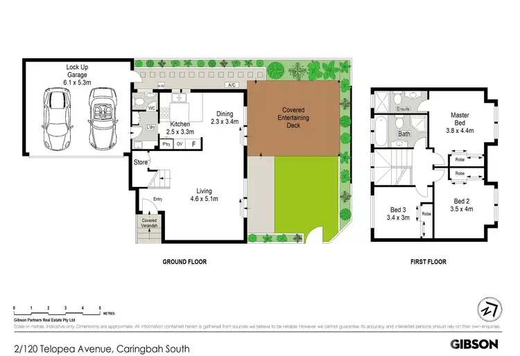 Floorplan of Homely townhouse listing, 2/120 Telopea Avenue, Caringbah South NSW 2229