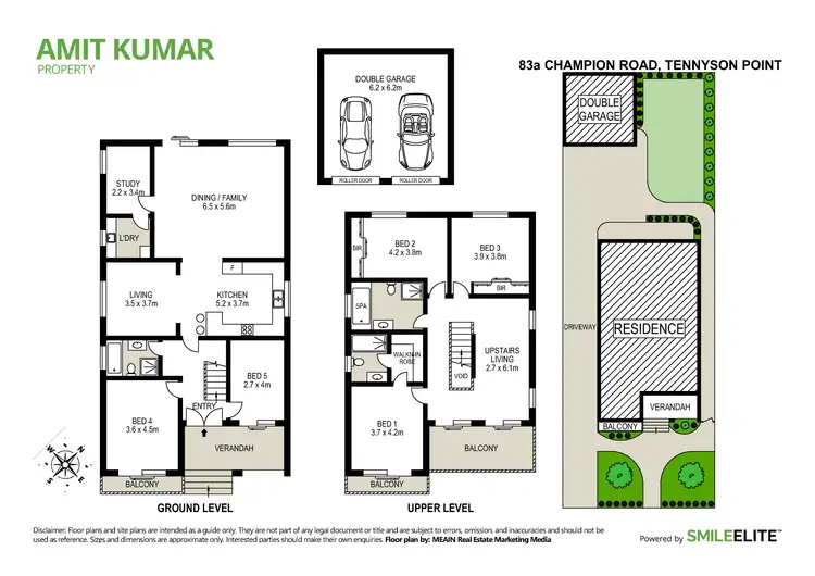Floorplan of Homely house listing, 83a Champion Road, Tennyson Point NSW 2111