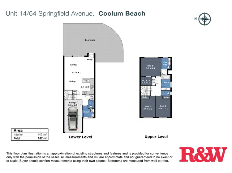 Floorplan of Homely townhouse listing, 14/64-66 Springfield Avenue, Coolum Beach QLD 4573
