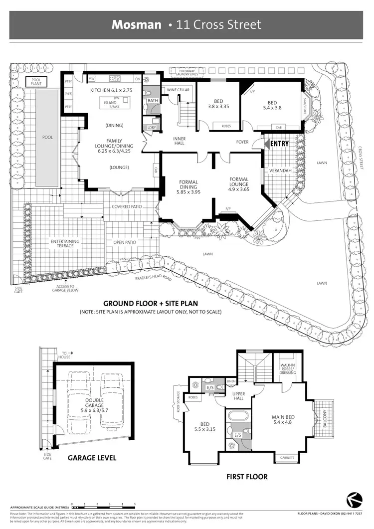 Floorplan of Homely house listing, 11 Cross Street, Mosman NSW 2088