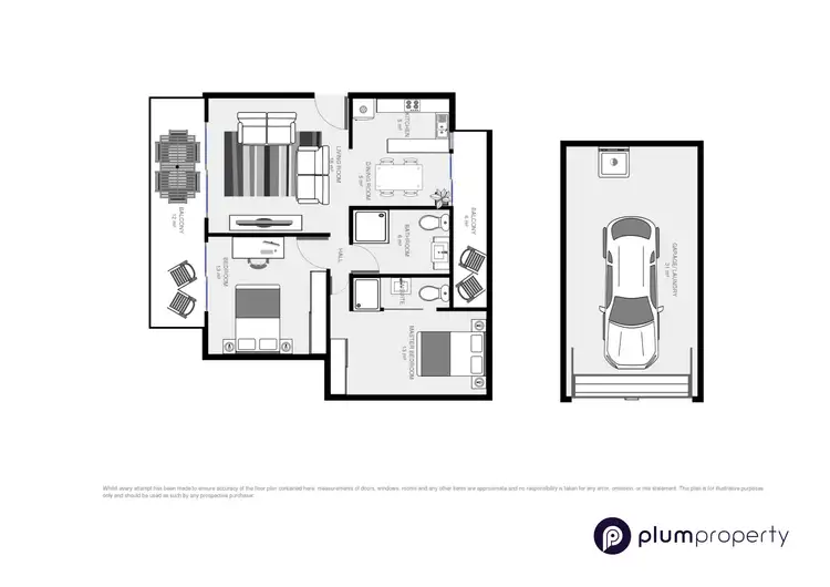 Floorplan of Homely unit listing, 2/20 Holland Street, Toowong QLD 4066