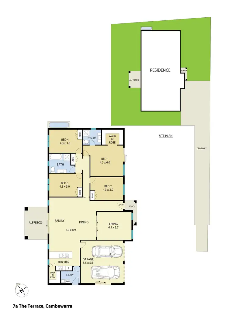 Floorplan of Homely house listing, 7A The Terrace, Cambewarra NSW 2540