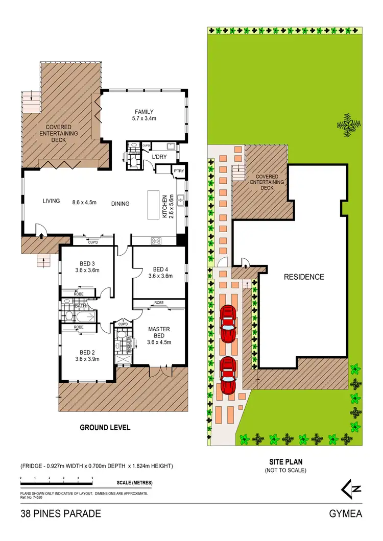 Floorplan of Homely house listing, 38 Pines Parade, Gymea NSW 2227