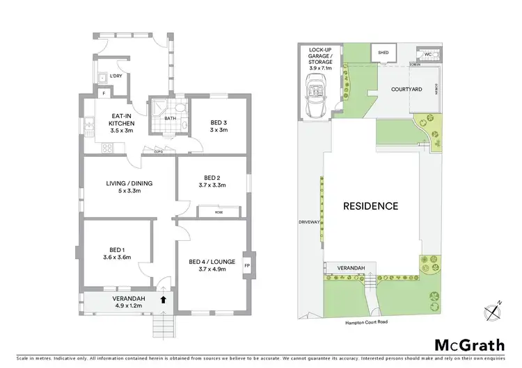 Floorplan of Homely house listing, 29 Hampton Court Road, Carlton NSW 2218