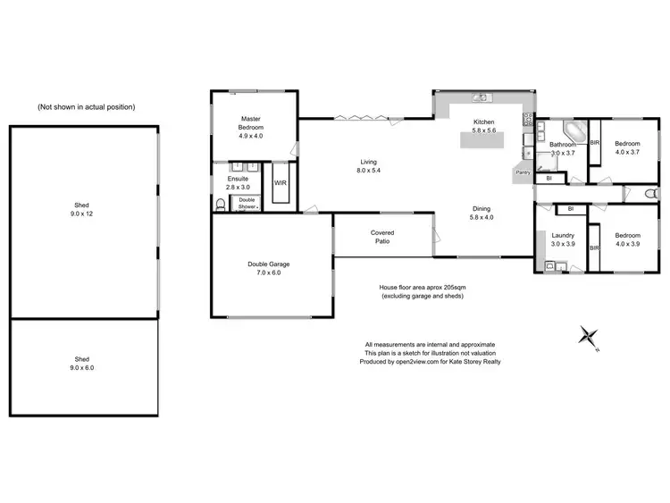 Floorplan of Homely house listing, 3 Annie Street, Dunalley TAS 7177