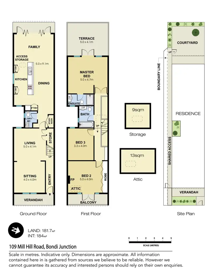 Floorplan of Homely house listing, 109 Mill Hill Road, Bondi Junction NSW 2022