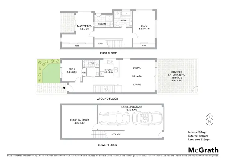 Floorplan of Homely townhouse listing, 2/160 Woronora Road, Engadine NSW 2233