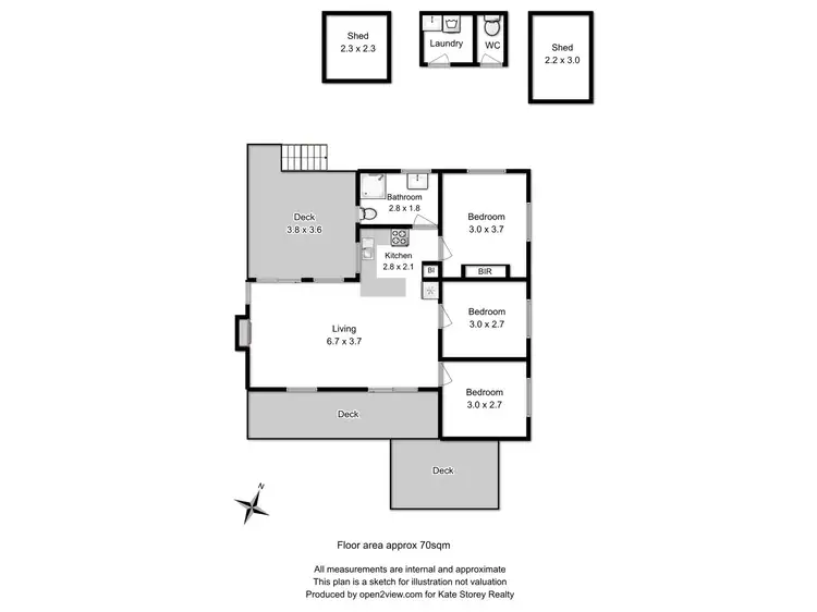 Floorplan of Homely house listing, 28 Tecoma Road, Primrose Sands TAS 7173