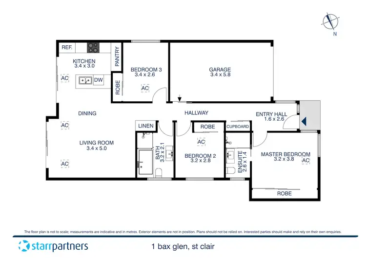 Floorplan of Homely house listing, 1 Bax Glen, St Clair NSW 2759