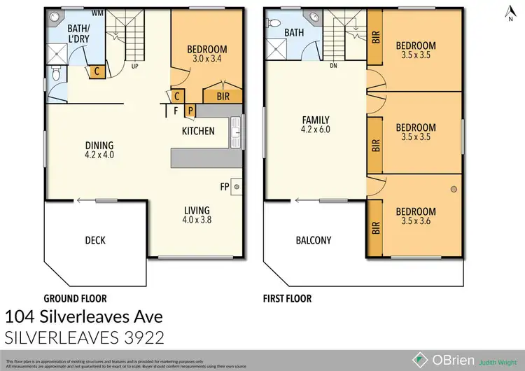Floorplan of Homely house listing, 104 Silverleaves Avenue, Silverleaves VIC 3922