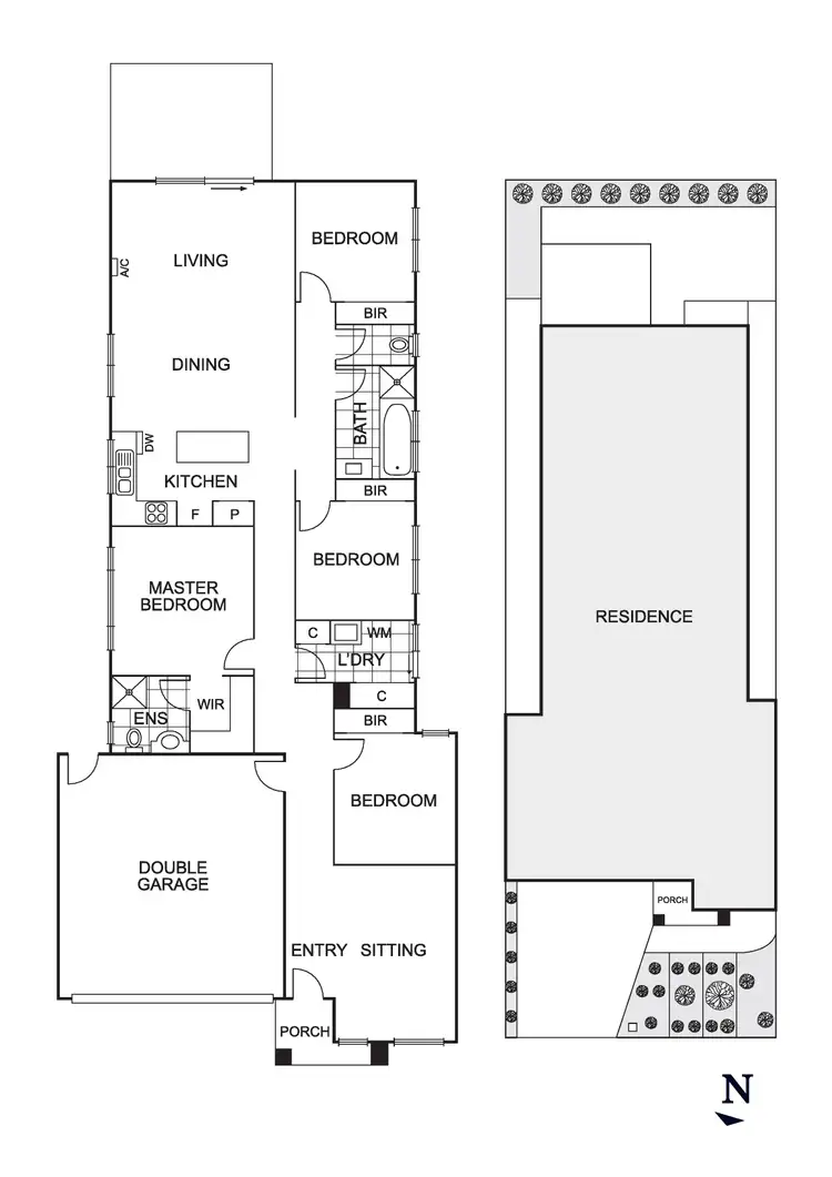 Floorplan of Homely house listing, 54 Brightvale Boulevard, Wyndham Vale VIC 3024