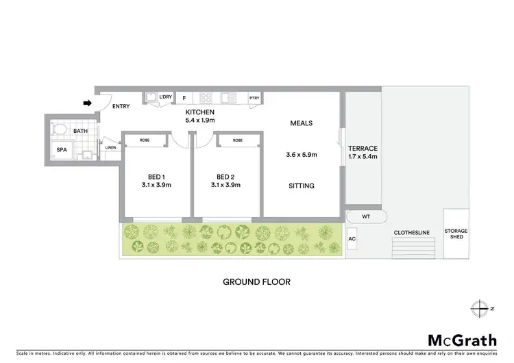 Floorplan of Homely apartment listing, 4/149 Dundas Street, Preston VIC 3072