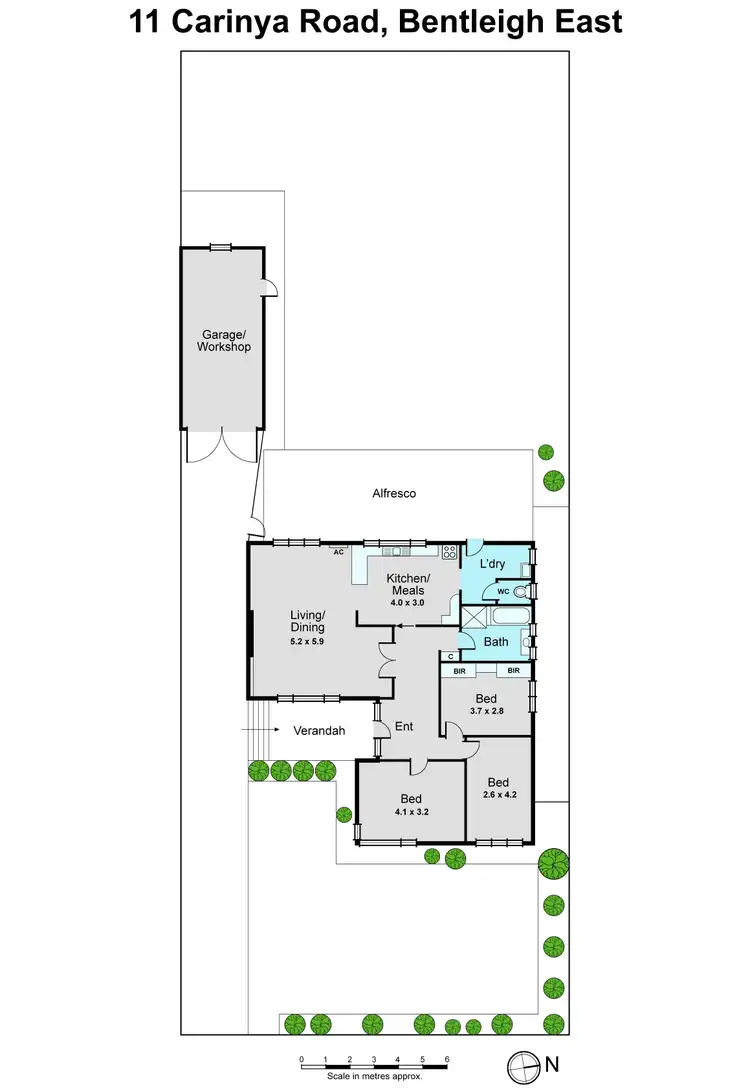 Floorplan of Homely house listing, 11 Carinya Road, Bentleigh East VIC 3165