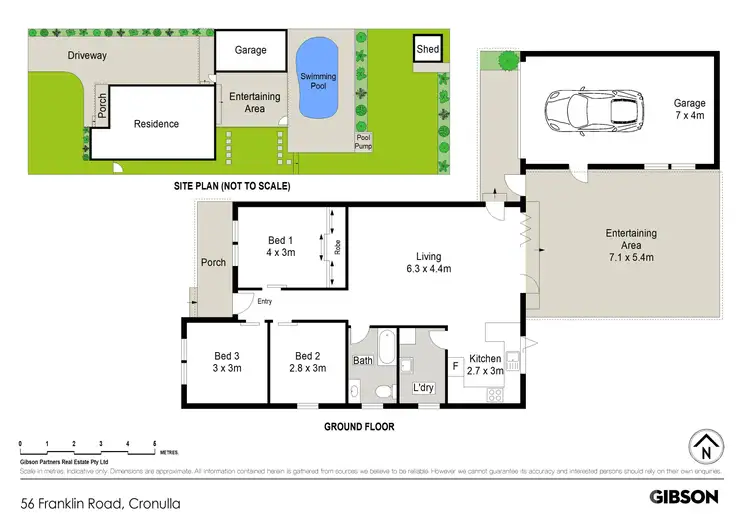 Floorplan of Homely house listing, 56 Franklin Road, Cronulla NSW 2230