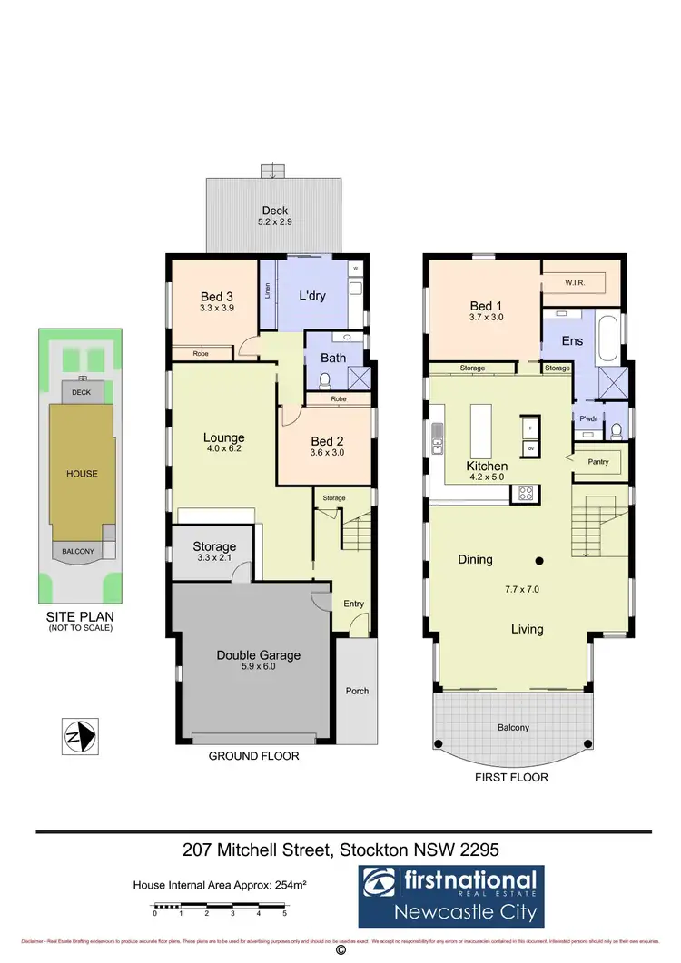 Floorplan of Homely house listing, 207 Mitchell Street, Stockton NSW 2295