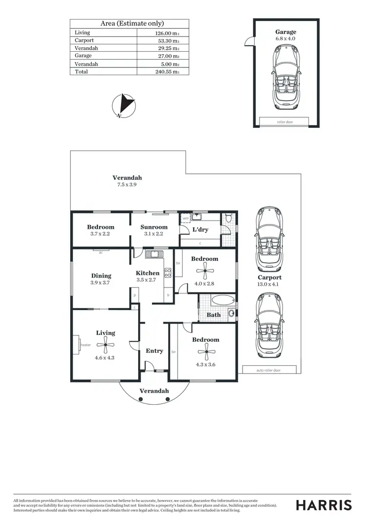 Floorplan of Homely house listing, 8 Lincoln Street, West Croydon SA 5008