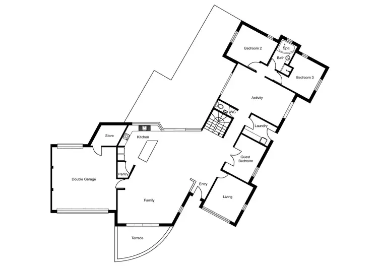 Floorplan of Homely house listing, 3 Locke Place, Australind WA 6233