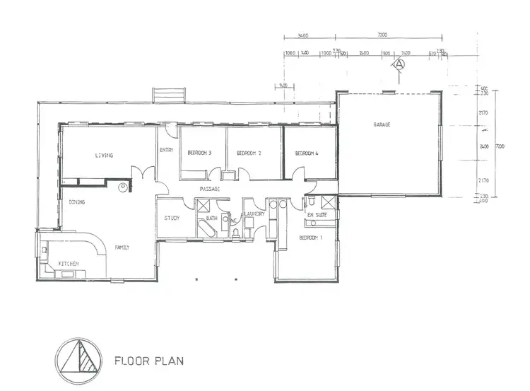 Floorplan of Homely house listing, 28 Clerke Street, Leith TAS 7315