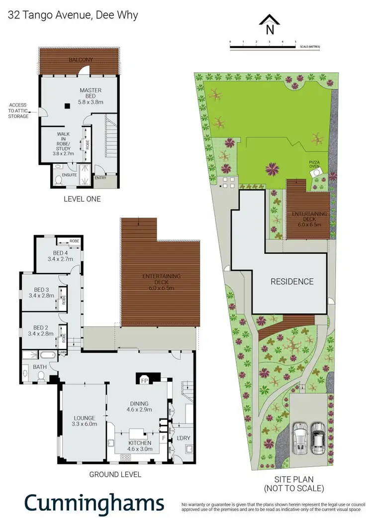 Floorplan of Homely house listing, 32 Tango Avenue, Dee Why NSW 2099