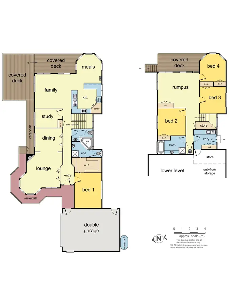 Floorplan of Homely house listing, 15 Galtymore Close, Warranwood VIC 3134