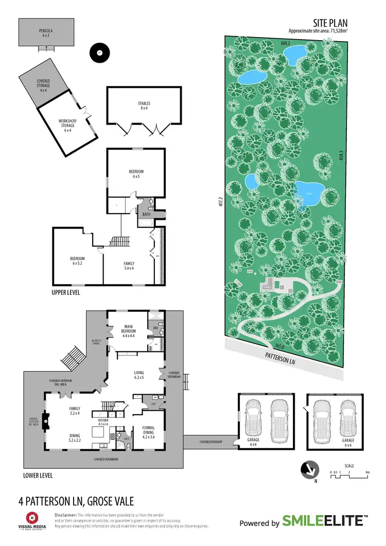 Floorplan of Homely rural property listing, 4 Patterson Lane, Grose Vale NSW 2753