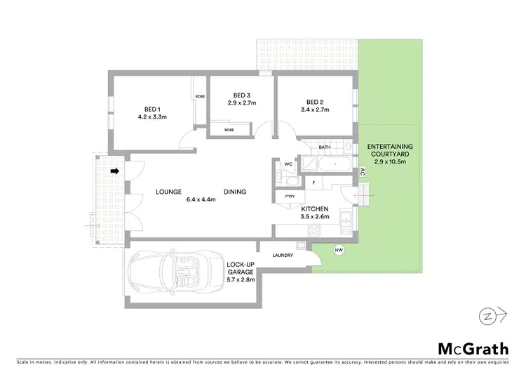 Floorplan of Homely villa listing, 4/19-23 Alfred Street, Ramsgate Beach NSW 2217