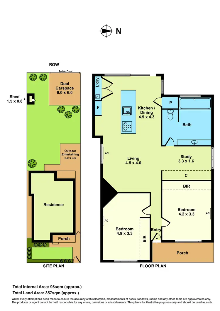 Floorplan of Homely house listing, 74 Wales Street, Kingsville VIC 3012