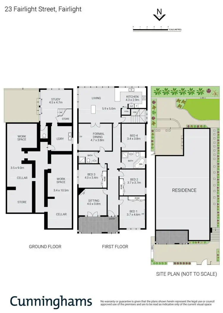 Floorplan of Homely house listing, 23 Fairlight Street, Fairlight NSW 2094