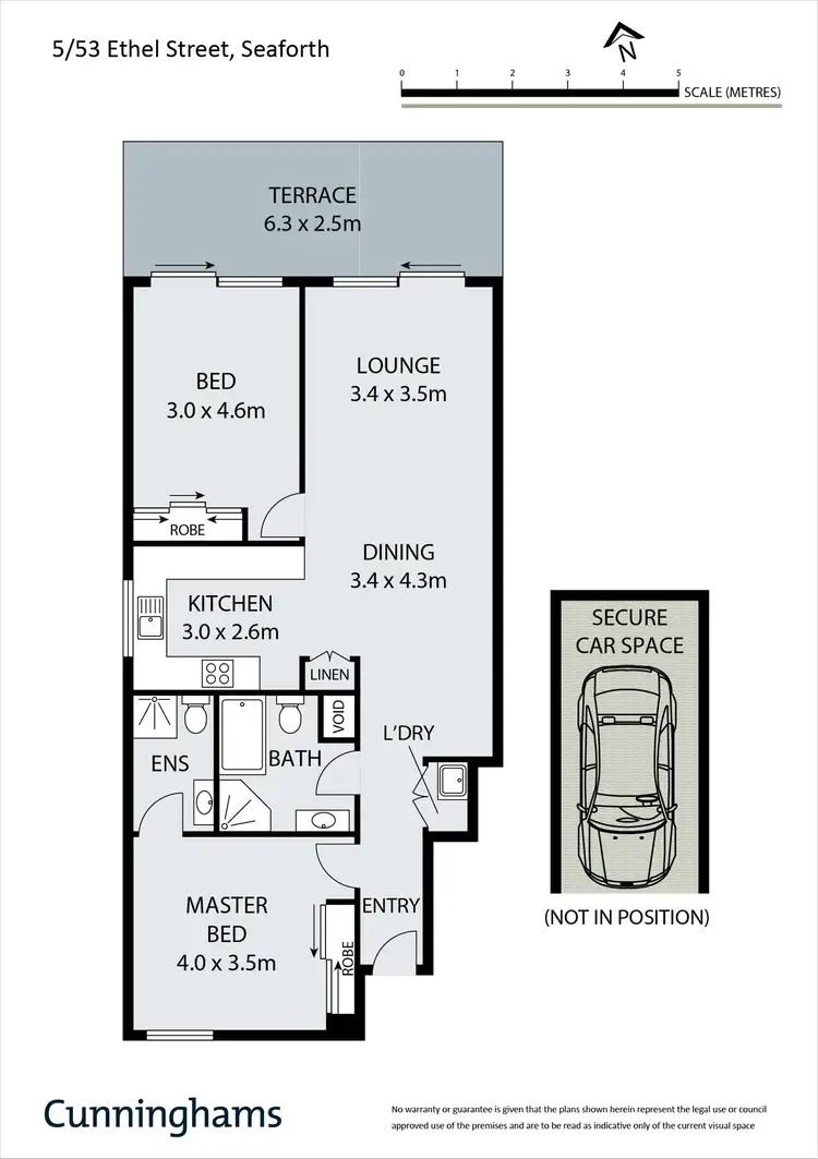 Floorplan of Homely apartment listing, 5/53 Ethel Street, Seaforth NSW 2092