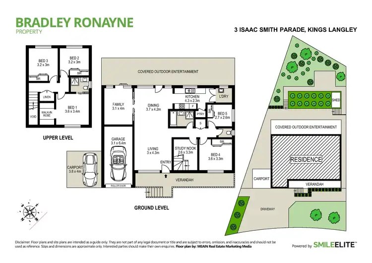 Floorplan of Homely house listing, 3 Isaac Smith Parade, Kings Langley NSW 2147