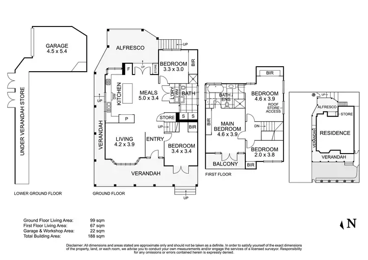Floorplan of Homely house listing, 1/150 Bible Street, Eltham VIC 3095