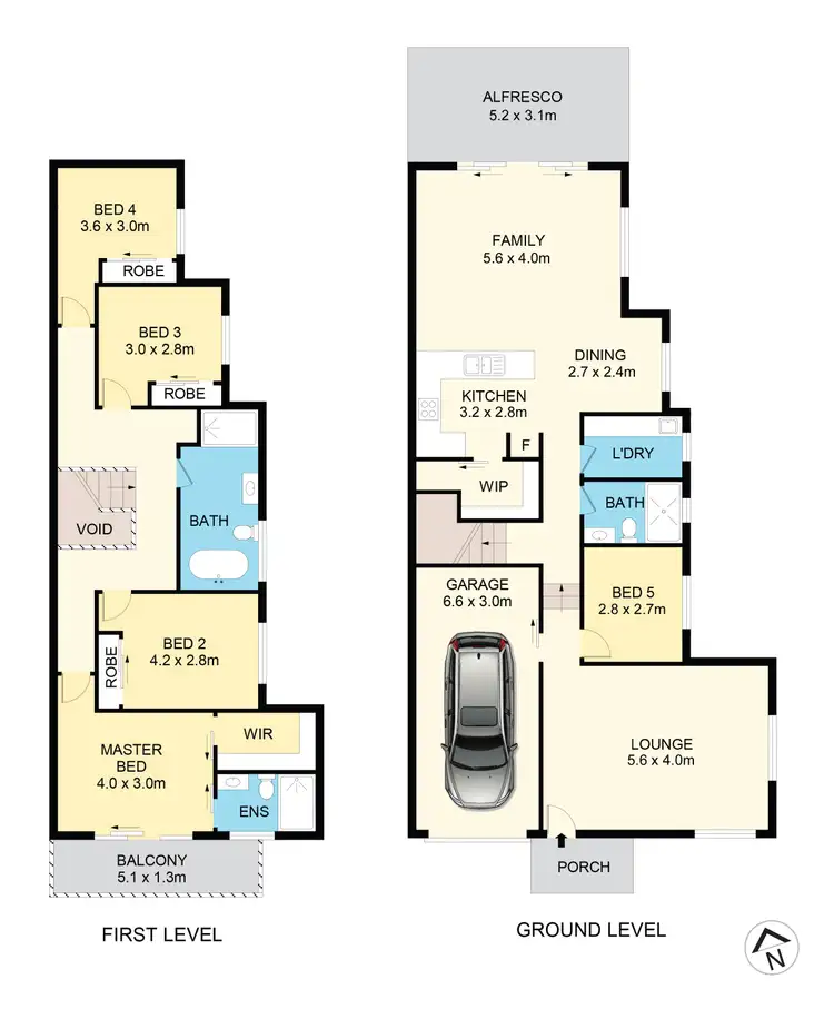 Floorplan of Homely house listing, 2/31 Rugby Street, Cambridge Park NSW 2747