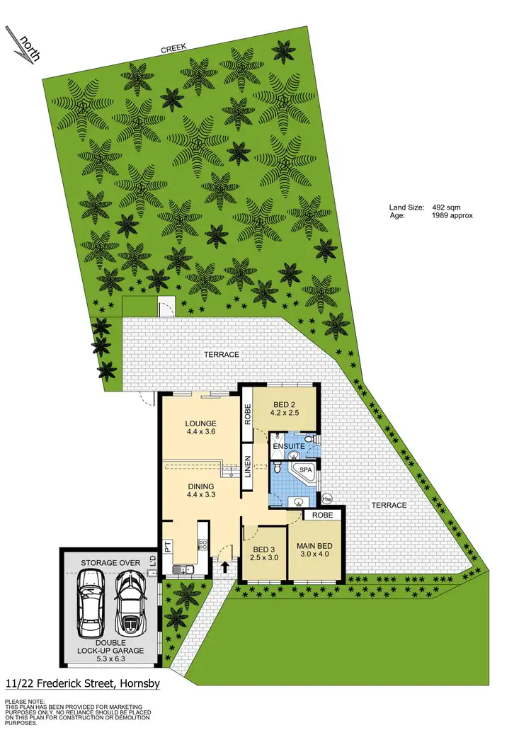 Floorplan of Homely townhouse listing, 11/22-24 Frederick Street, Hornsby NSW 2077