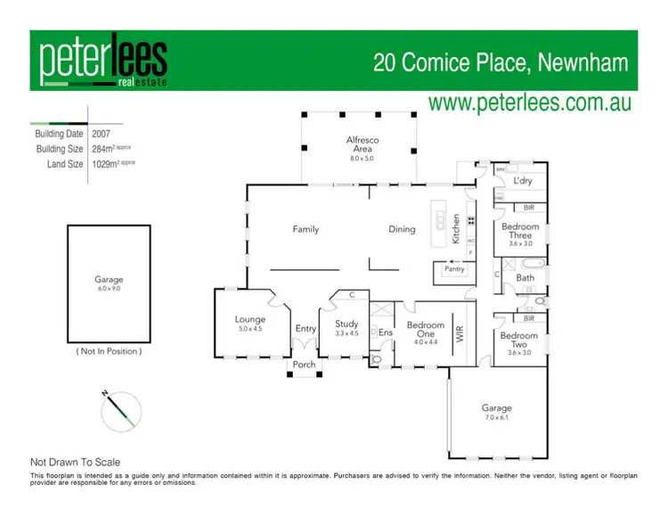 Floorplan of Homely house listing, 20 Comice Place, Newnham TAS 7248