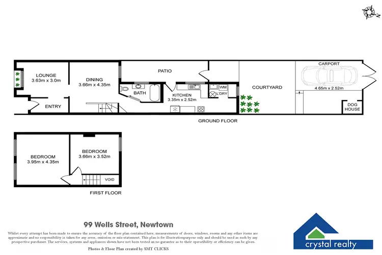 Floorplan of Homely house listing, 99 Wells Street, Newtown NSW 2042