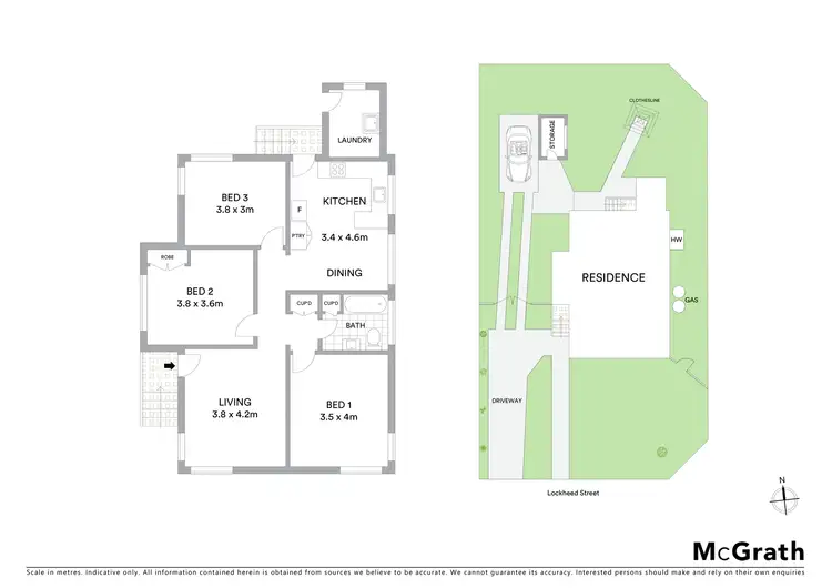 Floorplan of Homely house listing, 52 Lockheed Street, Garbutt QLD 4814