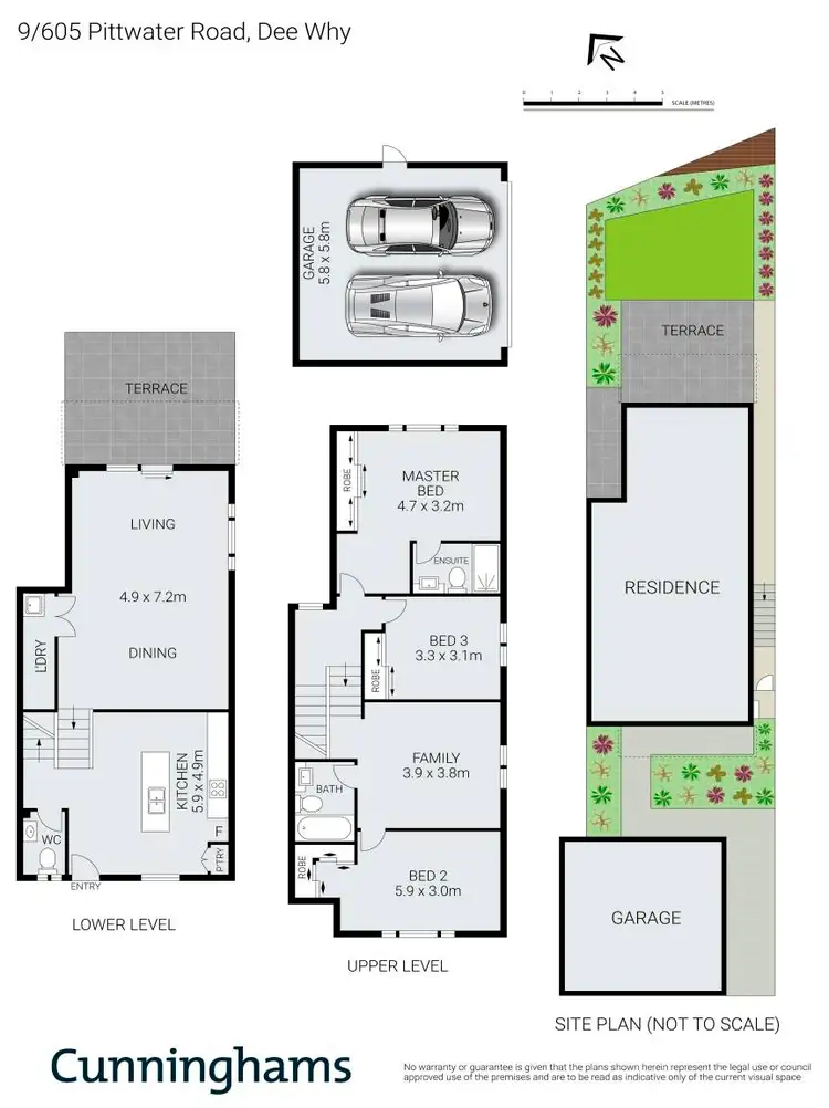Floorplan of Homely house listing, 9/605 Pittwater Road, Dee Why NSW 2099