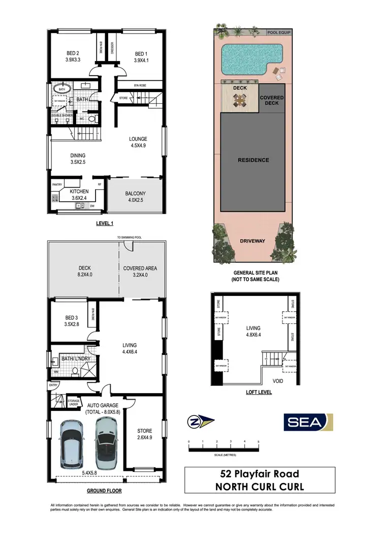Floorplan of Homely house listing, 52 Playfair Road, North Curl Curl NSW 2099