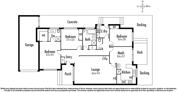 Floorplan of Homely unit listing, 2/10 Cleal Court, Noble Park VIC 3174