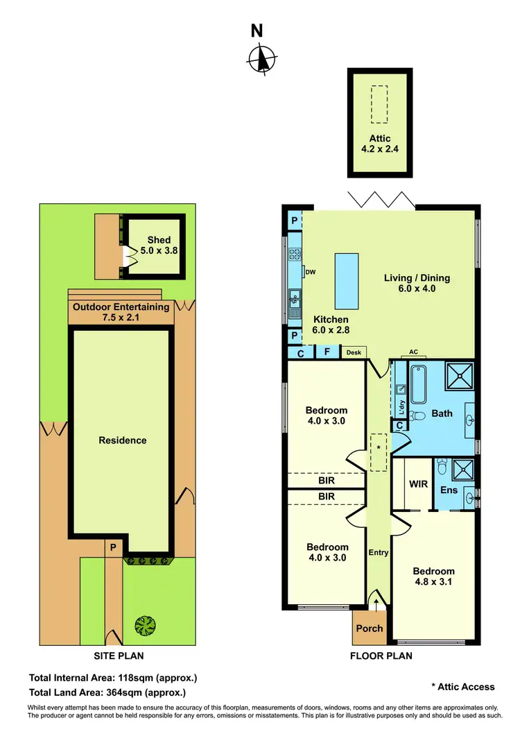 Floorplan of Homely house listing, 19 Devonshire Street, West Footscray VIC 3012