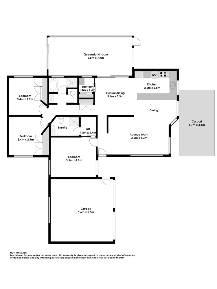 Floorplan of Homely house listing, 16 Essendene Road, Shoal Bay NSW 2315
