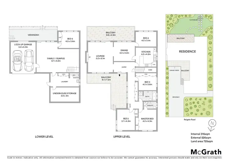 Floorplan of Homely house listing, 35 Reigate Road, Highton VIC 3216