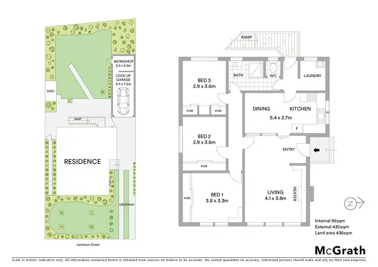 Floorplan of Homely house listing, 12 Jamieson Street, Thomson VIC 3219