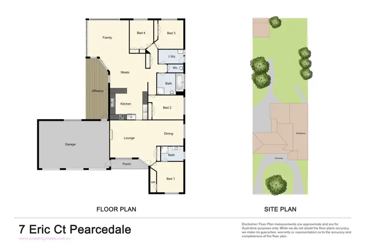 Floorplan of Homely house listing, 7 Eric Court, Pearcedale VIC 3912