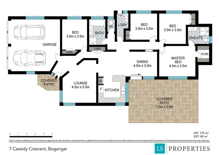 Floorplan of Homely house listing, 7 Cassidy Crescent, Bogangar NSW 2488