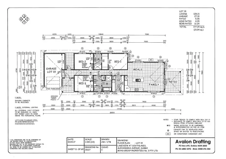 Floorplan of Homely house listing, 36 Fountain Circuit, Dubbo NSW 2830